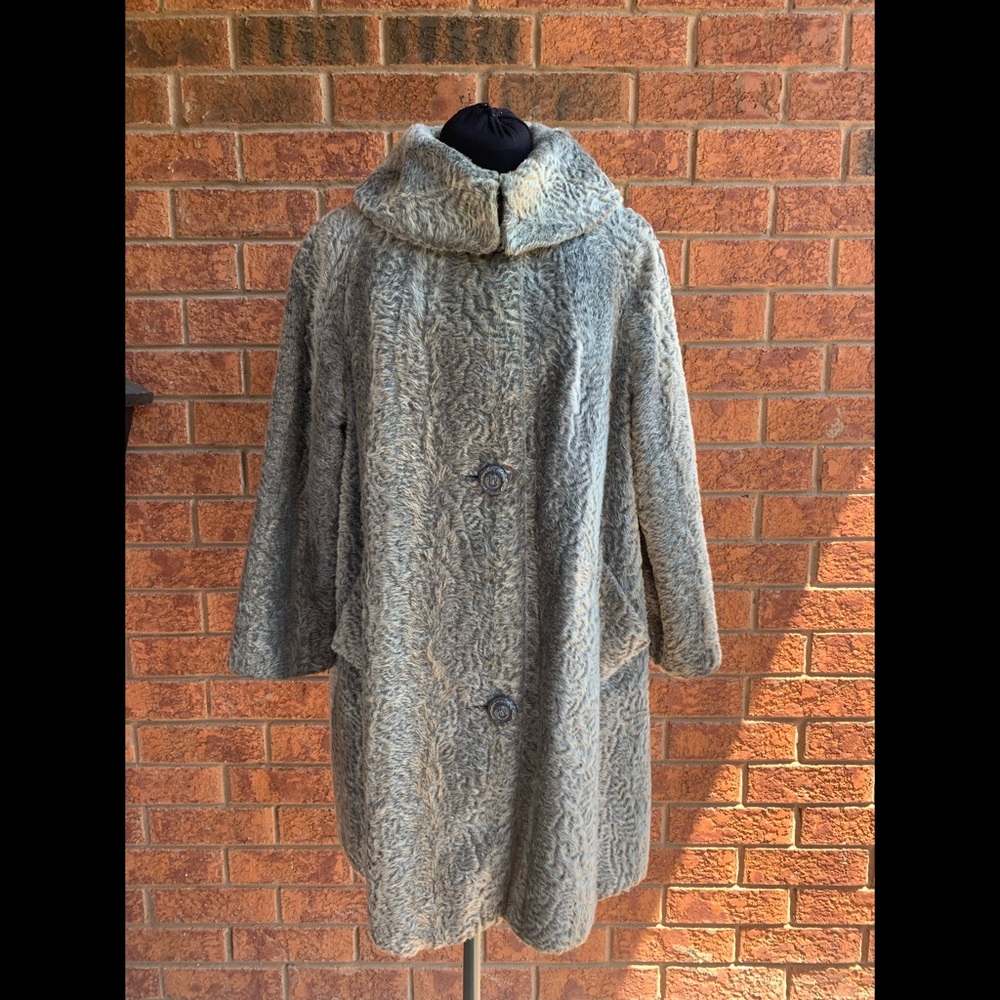 Vintage Irving Posluns Mohair Coat
